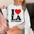 アイラブハートラロサンゼルスカリフォルニア Hoodie