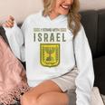 イスラエルシャツ サポート イスラエルスタンド イスラエル国旗付き パーカー