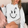 スマイリーシャツ スマイリーフェイス かわいいグラフィック パーカー
