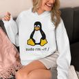 タックスlinuxペンギン-Sudorm-Rfコンピューターサイエンスコンピューター Tux Linux Hoodie