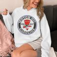 バックプリントのみ レトロ ビンテージ ガソリンスタンド レッドハット モーターオイル Hoodie