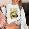 楽しいカエル ハイキングと登山愛好家 Hoodie
