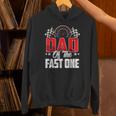 1 Year Old Racing Car Fast One Birthday 1St Family Dad Hoodie