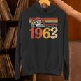 60 年代の誕生日パーティー パーティー 62 歳の誕生日ヴィンテージ 1963 Hoodie