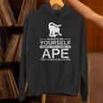 Always Be Yourself Ape メンズ レディース 猿 ゴリラ パーカー