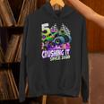 Birthday Boys Monster Truck 5 Year Old 5Th Birthday Party Hoodie Birthday Boys Monster Truck 5 Year Old 5Th Birthday Party Hoodie