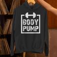 Body Pump Fitness Motivation ボディビルディングジムシャツ Hoodie