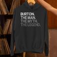Burton -The Man Myth Legend パーカー