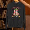 Christmas In July Santa Summer Beach Vacation Hoodie