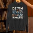 Denim And Diamonds African Melanin Swag Cowgirls Western Hoodie