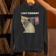 I Eat Cement Cursed Cat Weirdpecific Meme パーカー