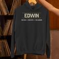 Edwin The Man The Myth The Legend Hoodie