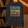 Edwin The Man The Myth The Legend シャツ ファーストネーム Edwin パーカー