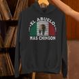 El Abuelo Mas Chingon Mexican Grandpa Cinco De Mayo Flag Hoodie