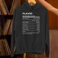 Flavio 栄養成分表示 パーカー