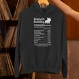 French Bulldog Facts Nutrition Frenchie Lover Unisex Hoodie