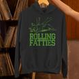 French Bulldog Rolling Fatties Dog Lover Puppy Owner Unisex Hoodie