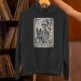 Frenchie Dog Mom Tarot Card French Bulldog Skeleton Mom Unisex Hoodie