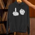 Fuck You シャツ 中指ポインティング Fuk You FUck You Hoodie