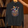 Skeleton Mariachi Guitar Pocket Cinco De Mayo Mexican Hoodie