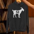 Goat 51 GOATナンバーフィフティワンヤギ パーカー