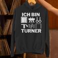 Ich Bin ターナー アート 体操モチーフ 男の子 メンズ パーカー