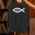 Ichthys イエスキリスト クリスチャン 魚のシンボル パーカー