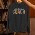 Instructional Coach ヒョウ柄 新学期 Hoodie