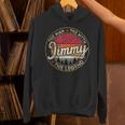 Jimmy The Man The Myth The Legend Personalized Name Hoodie