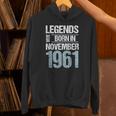 Legends Were Born In November 1961 誕生日 パーカー