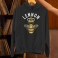 Lennon Name Lennon 誕生日プレゼント 女王冠 蜂 レノン Hoodie