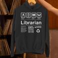 Librarian 面白い図書館ギフト パーカー