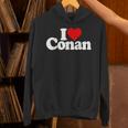 I Love Heart コナン ネームtシャツ パーカー