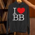 I Love ハート Bb パーカー