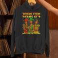 Where Them Fan At Boots On The Ground Black Western Cowgirl Hoodie