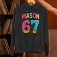Mason 67 Ice Cream Meme Six Seven On Back Hoodie