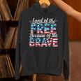 Memorial Day Land Of The Free Because Of Brave Us Flag Hoodie