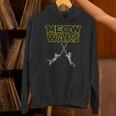 Meow Wars 猫シャツ 猫好きへの面白いギフト パーカー