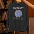 Nerdy Mercury 天文学 科学惑星 太陽系 ホワイト パーカー