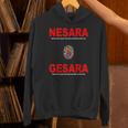 Nesara Gesara、赤い文字。 Hoodie