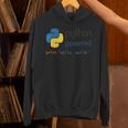 Pythonプログラマーティーコンピューター開発者 Hoodie