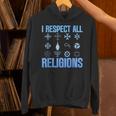 I Respect All Religions 精神性 寛容 受容 パーカー
