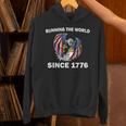 Running The Worldince 1776 アメリカンイーグル アメリカ国旗 パーカー