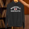 Russell Is Unathletic ユーモラスなアスリート プットダウン パーカー