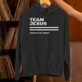 Team Jesus キリストの弟子 詩、聖書、キリスト教徒 パーカー