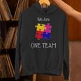We Are One Team ジグソーパズル付き パーカー