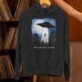 エイリアン アブダクション 牛 Ufo We Are Not Alone ギフト Hoodie