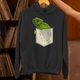 カメレオンポケットバッジ Hoodie