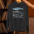 クジラの種類 Hoodie