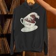 グレートウェーブ カフェラテ コーヒー カフェイン 神奈川 北斎 Hoodie